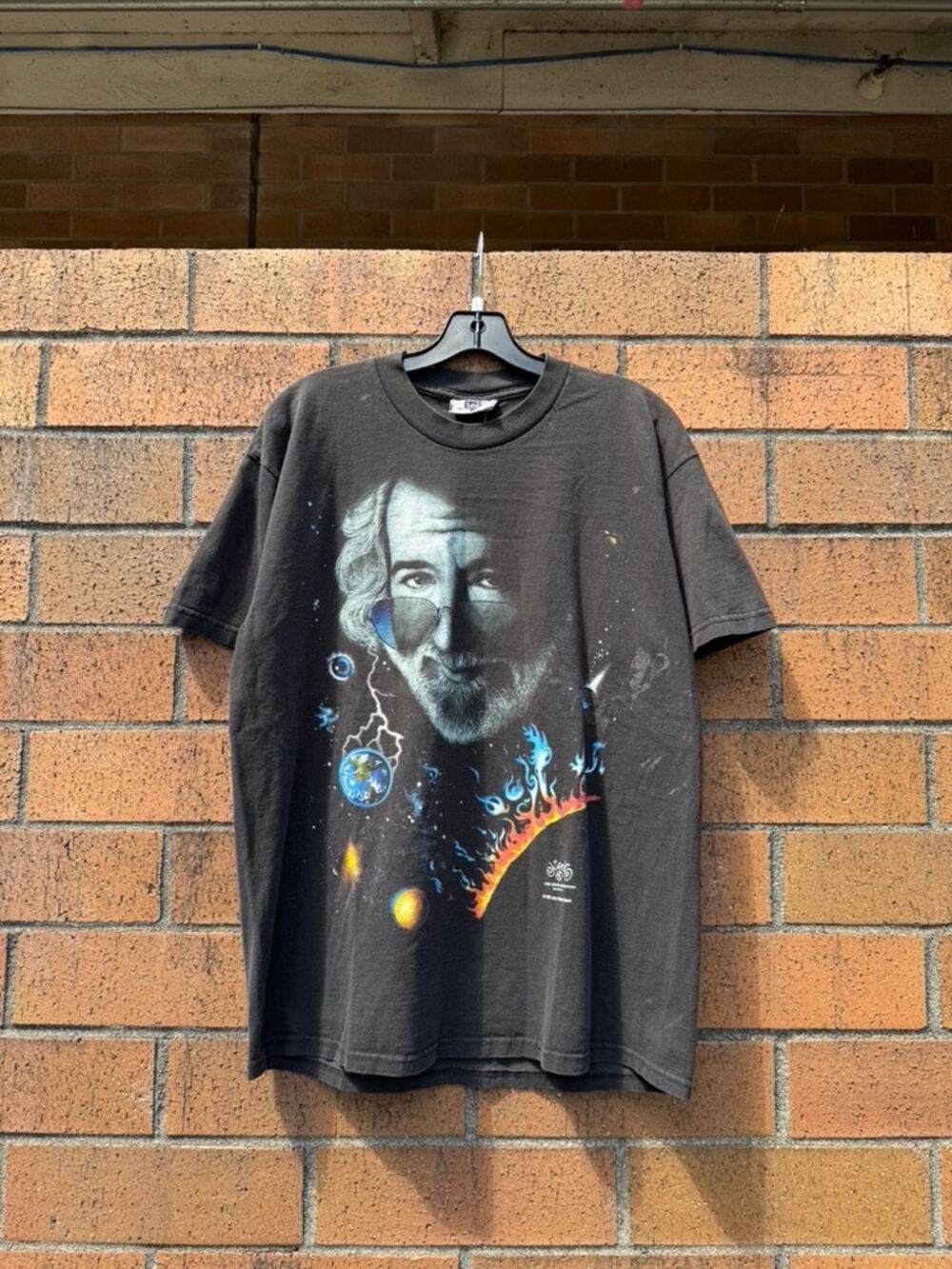 1995 Jerry Garcia Grateful Dead Jurek Grafix 90s Vintage Solar System Tee Shirt
